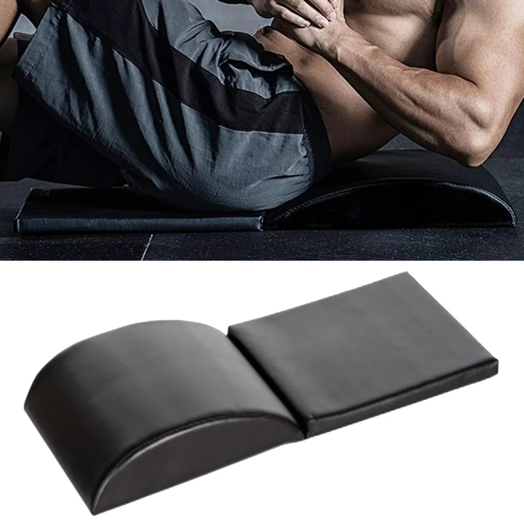 Foldable Ab Exercise Mat Abdominal Trainer Pad Back Support Situp Tailbone Sit up Cushion for Gym Training
