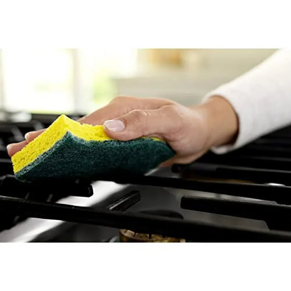 Scotch-Brite Heavy Duty Scrub Sponges, For Washing Dishes and Cleaning Kitchen, 24 Scrub Sponges