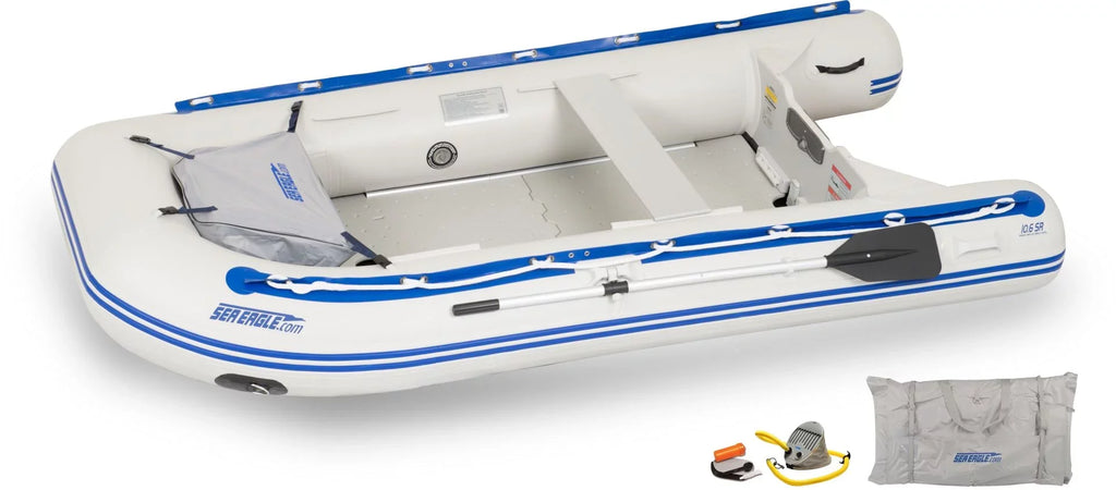 Sea Eagle 10'6" Sport Runabout Drop Stitch Deluxe Package Inflatable Vessel