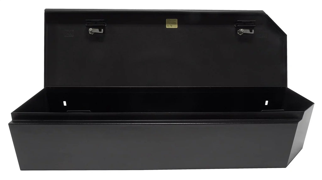 Tuffy Security Products 344-01 Under Seat Lockbox - 2/3 Length; Black; 2015-Current Ford F150 SuperCrew, 2017-Current Ford SuperDuty SuperCrew