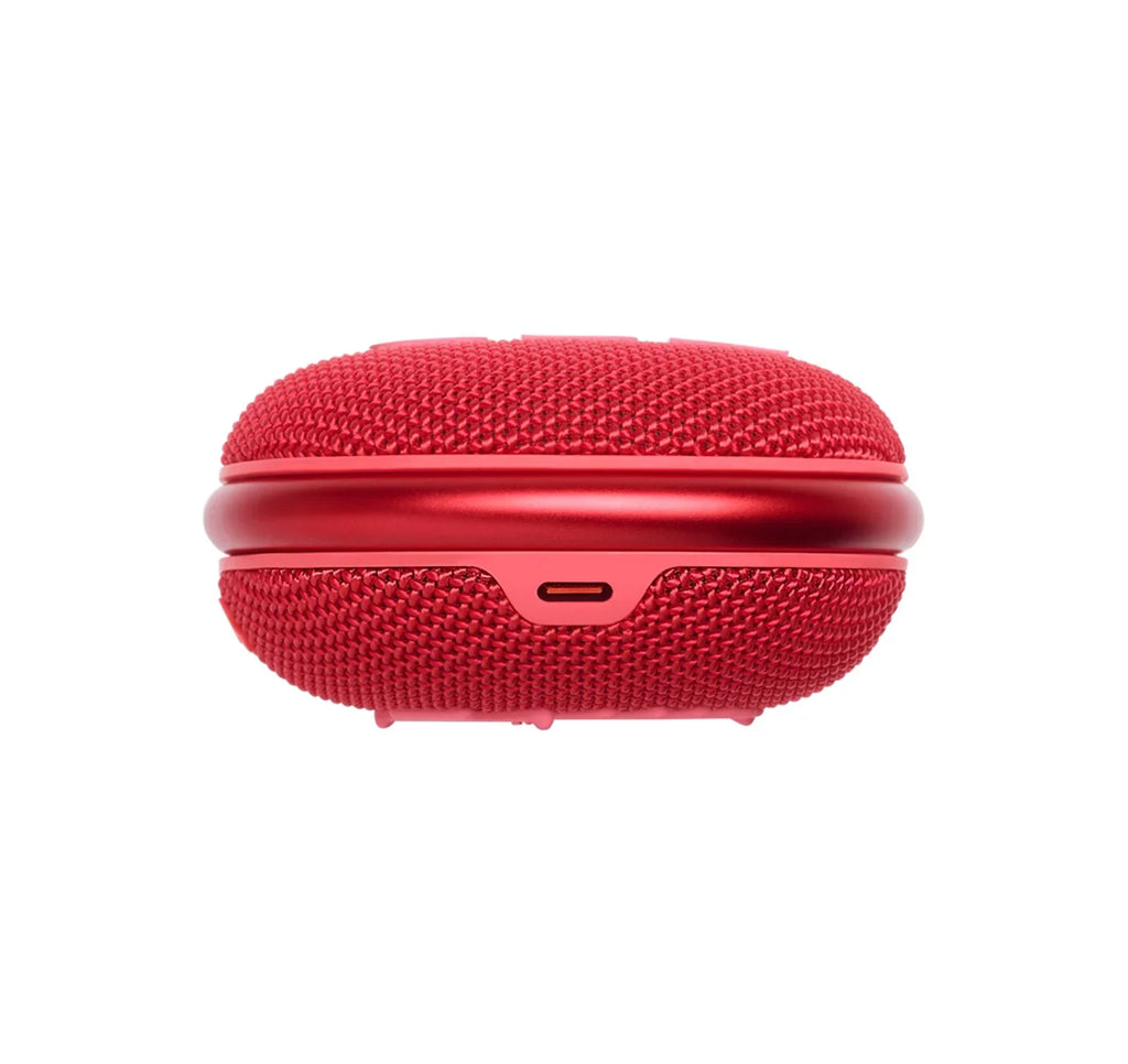 Restored JBL Clip 4 Red Portable Bluetooth Speaker (Refurbished)