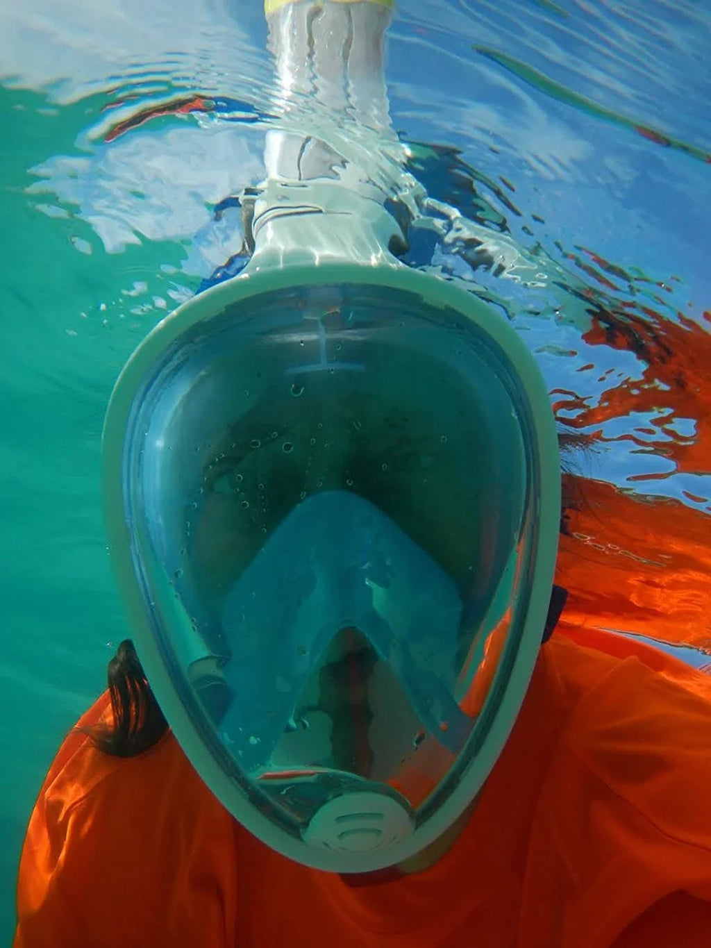Styles II Fitness Snorkeling Mask - Anti-Fog Anti-Leak - Secure Fit with Best 180 Degrees Underwater View - Satisfaction Guaranteed - GREEN COLOR ( SMALL - MEDIUM SIZE )