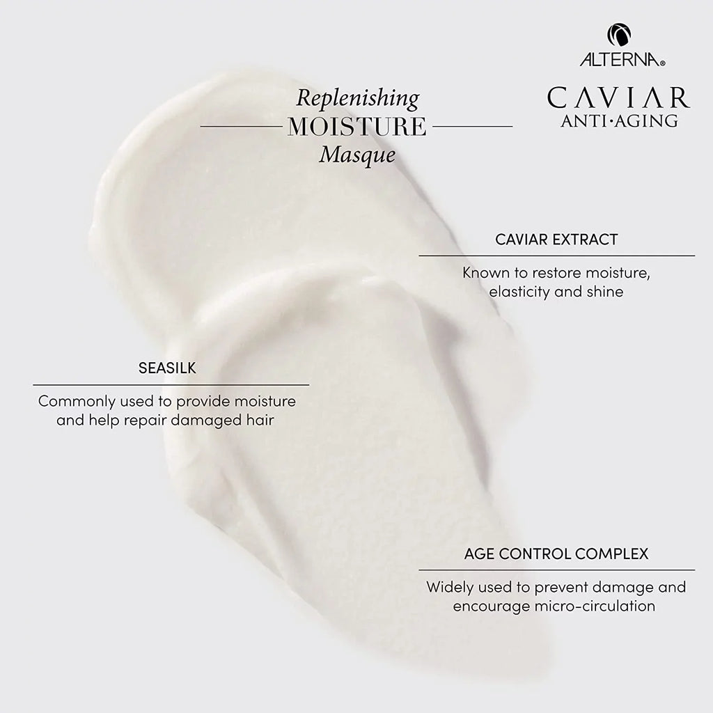 Alterna Caviar Anti-Aging Replenishing Moisture Hair Masque, 5.7 Oz