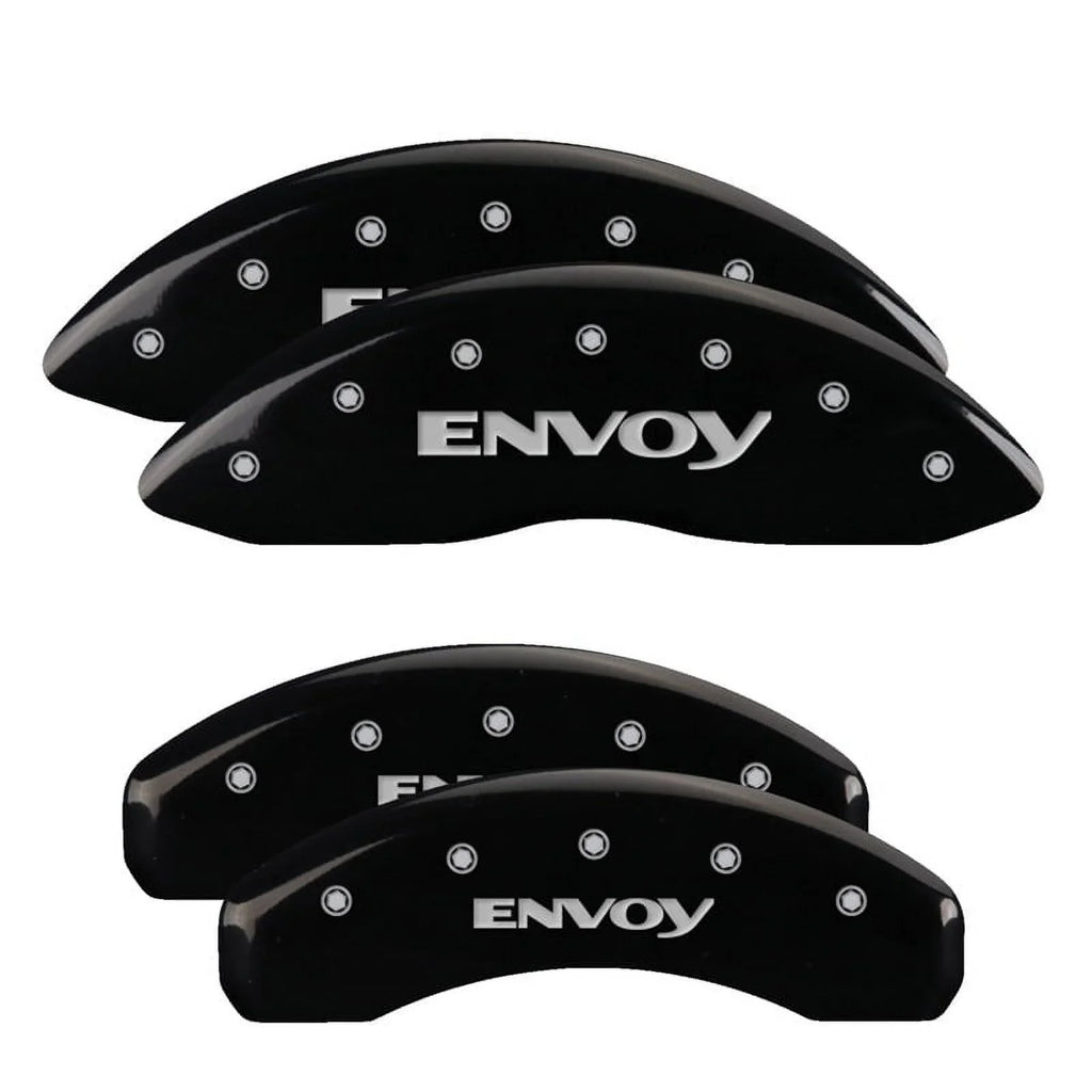 MGP 4 Caliper Wrap Engraved Front & Rear MOPAR Black finish silver ch Fits select: 2013 CHRYSLER 300, 2012 CHRYSLER 300C LIMITED