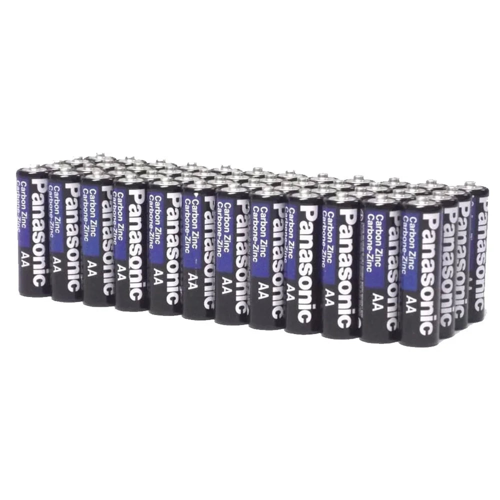 200 Pack Wholesale Lot Panasonic Heavy Duty Batteries 100 AA + 100 AAA Batteries