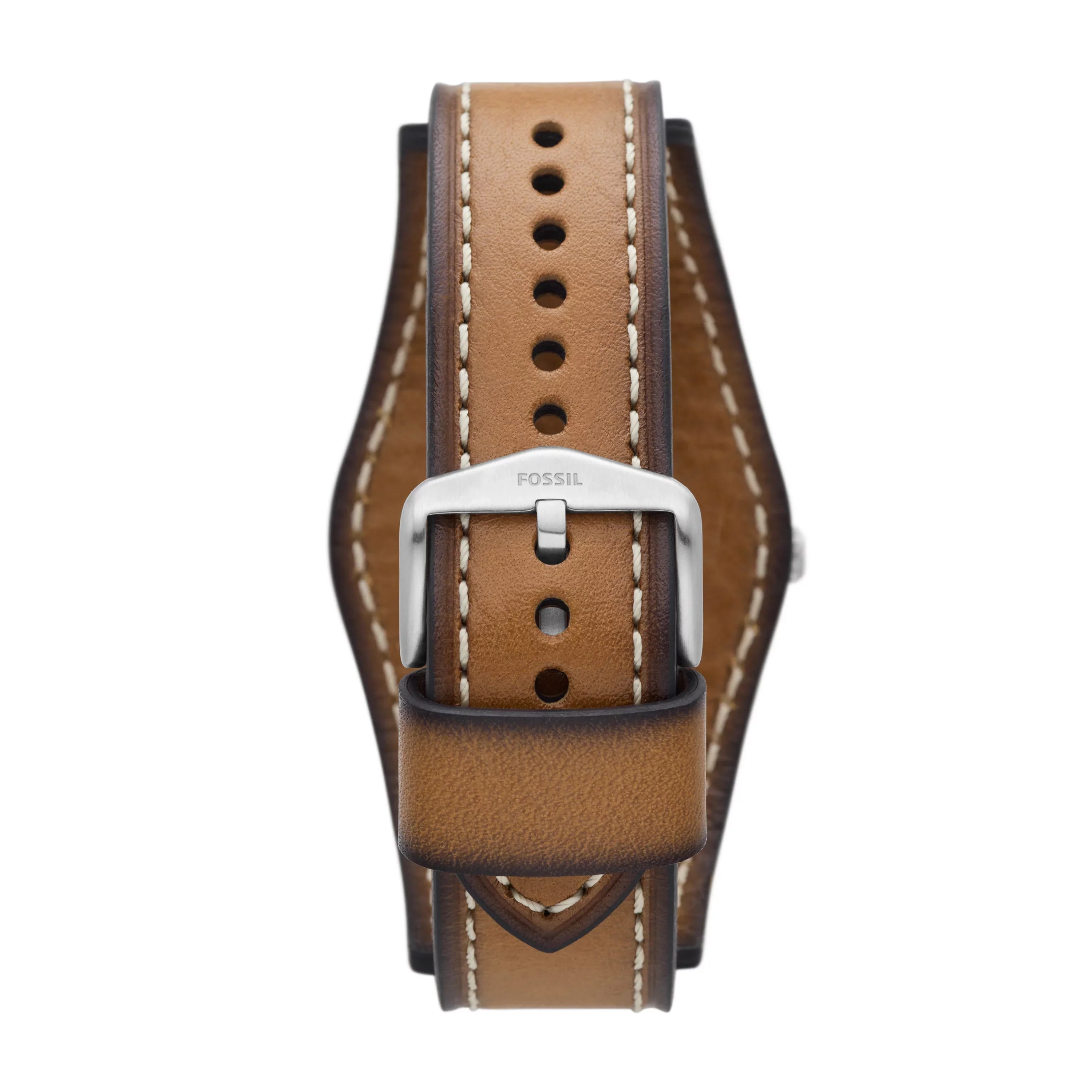 Fossil Men's Machine Chronograph Tan Eco Leather Watch