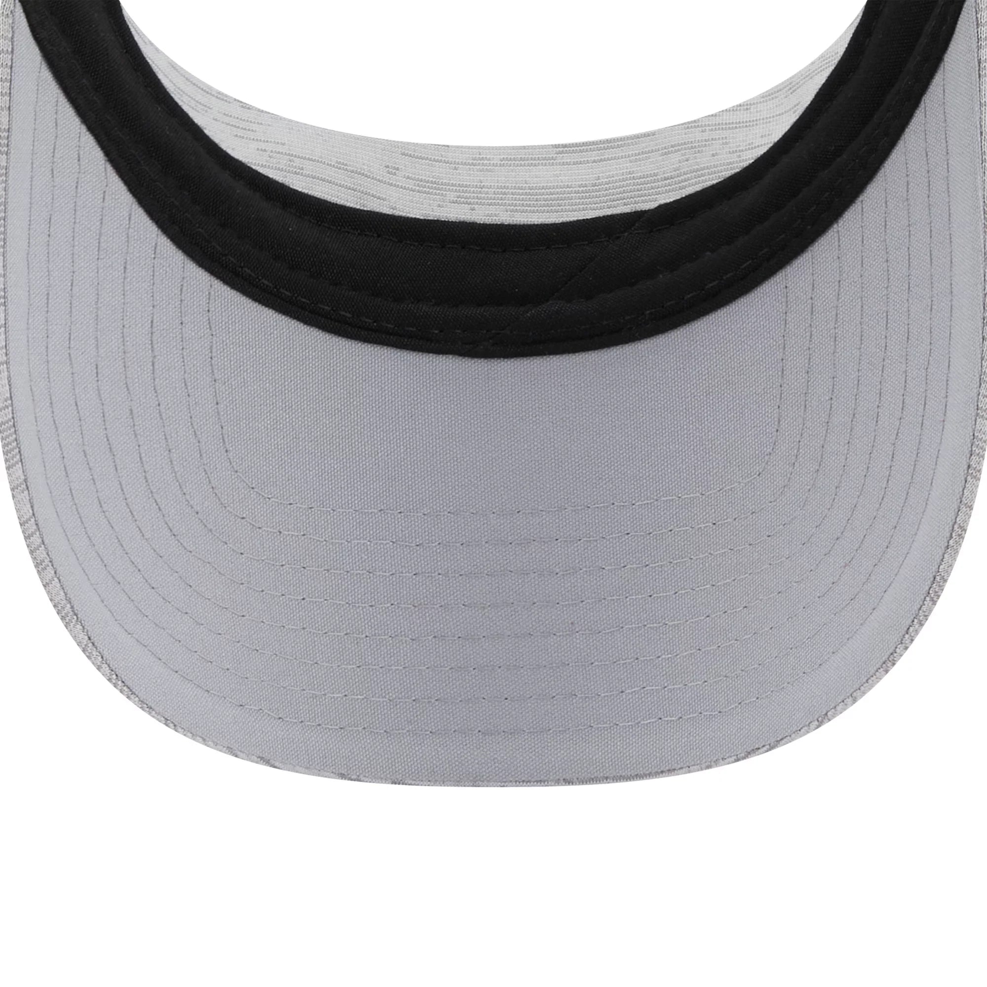 Men's New Era Gray Michigan State Spartans Logo Adjustable Visor - OSFA