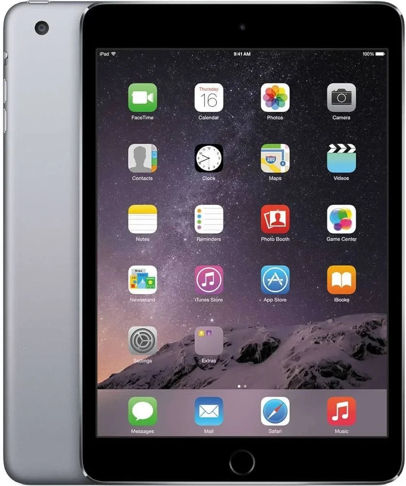 Restored Apple Ipad Mini 4th Gen - 7.9" Apple A8 Dual- 2GB RAM 64GB Storage - Wifi+Cellular Pre-Owned