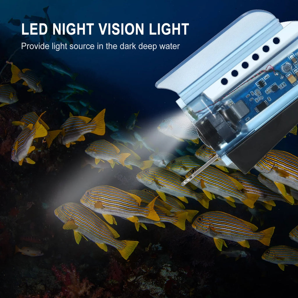 Gofishup 1080P Underwater Fishing Camera Fish Finder with APP Control, Live Video for Ice Lake Sea Ship Kayak Fishing