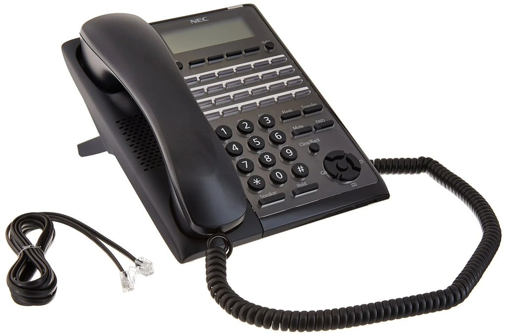 NEC NEC-BE117452 Digital 24-Button Telephone - Black