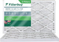 Filterbuy 20x36x1 MERV 13 Pleated HVAC AC Furnace Air Filters (3-Pack)