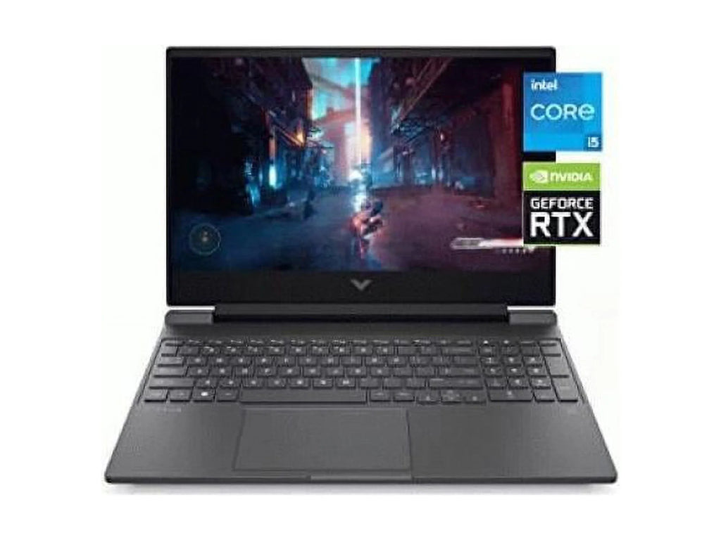 HP Victus 15.6" Notebook NVIDIA GeForce RTX 3050 8GB RAM 512GB SSD Mica Silver - i5 i5-12500H - NVIDIA GeForce RTX 3050 - HP Wide Vision 720p HD camera - Wi-Fi 6 - Windows 11 Home
