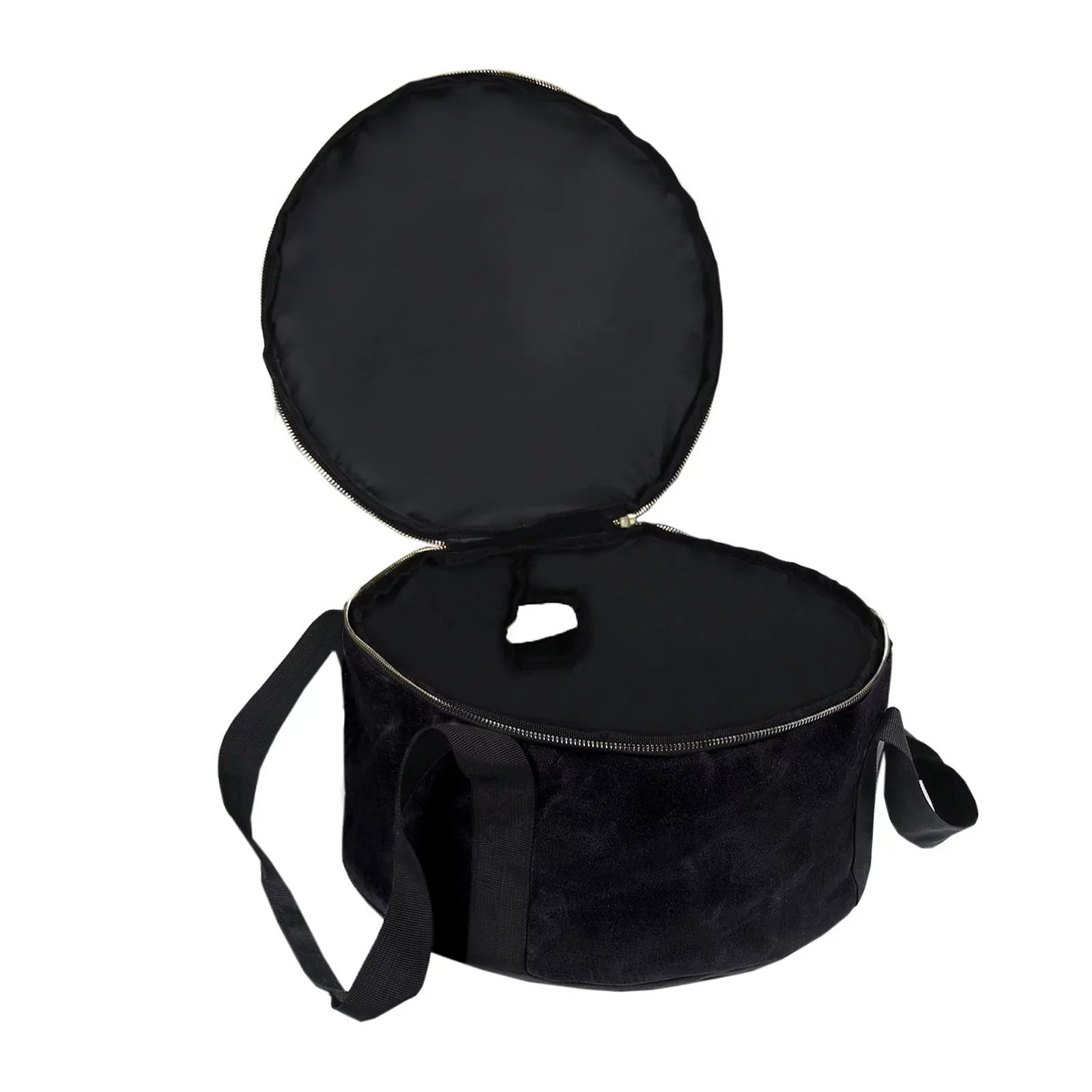 Strong Storage Bag Dutch Oven Container Cookware 12" Multipurpose Handbag Carry Bag for BBQ Camping ,Outdoor Activities ,Fishing Accessories - Black