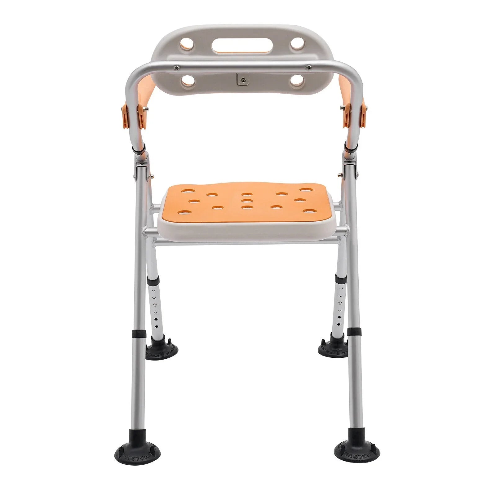 330lb Shower Stool Seat Tub Bench Folding Bath Chair for Seniors Handicap Adults