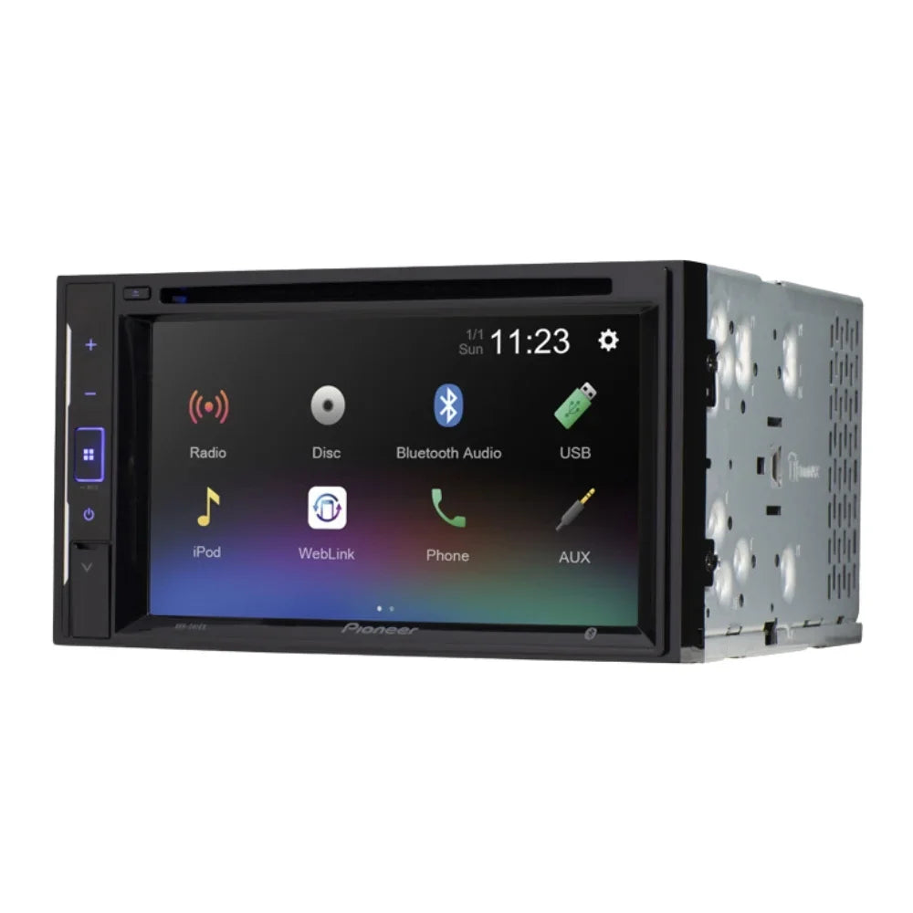 KIT4822 Bundle for 1996-1999 Oldsmobile LSS W/ Pioneer Double DIN Car Stereo with Bluetooth/Backup Camera/Installation Kit/in-Dash DVD/CD AM/FM 6.2" WVGA Touchscreen Digital Media Receiver