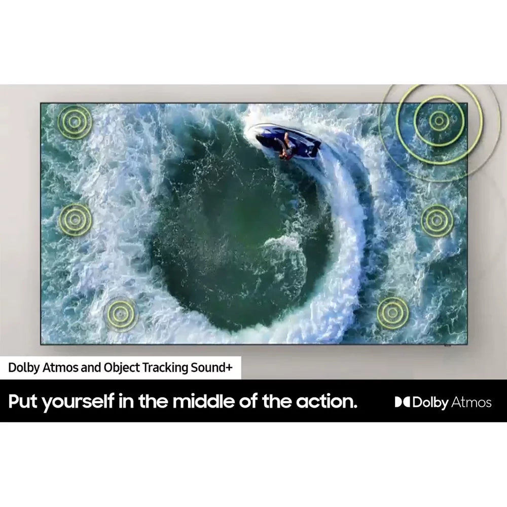 Samsung QN65QN85CA 65 Inch Neo QLED 4K Smart TV (2023 Model) Bundle with Q-series 7.1.2 ch. Wireless Dolby ATMOS Soundbar w/ Q-Symphony