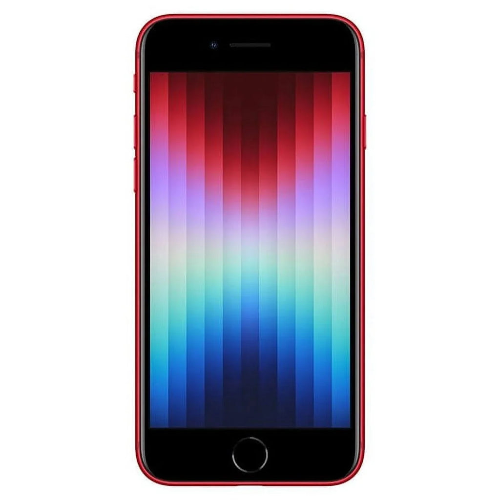 Open Box Apple iPhone SE (3rd Gen) A2595 (Spectrum Mobile Only) 64GB Red