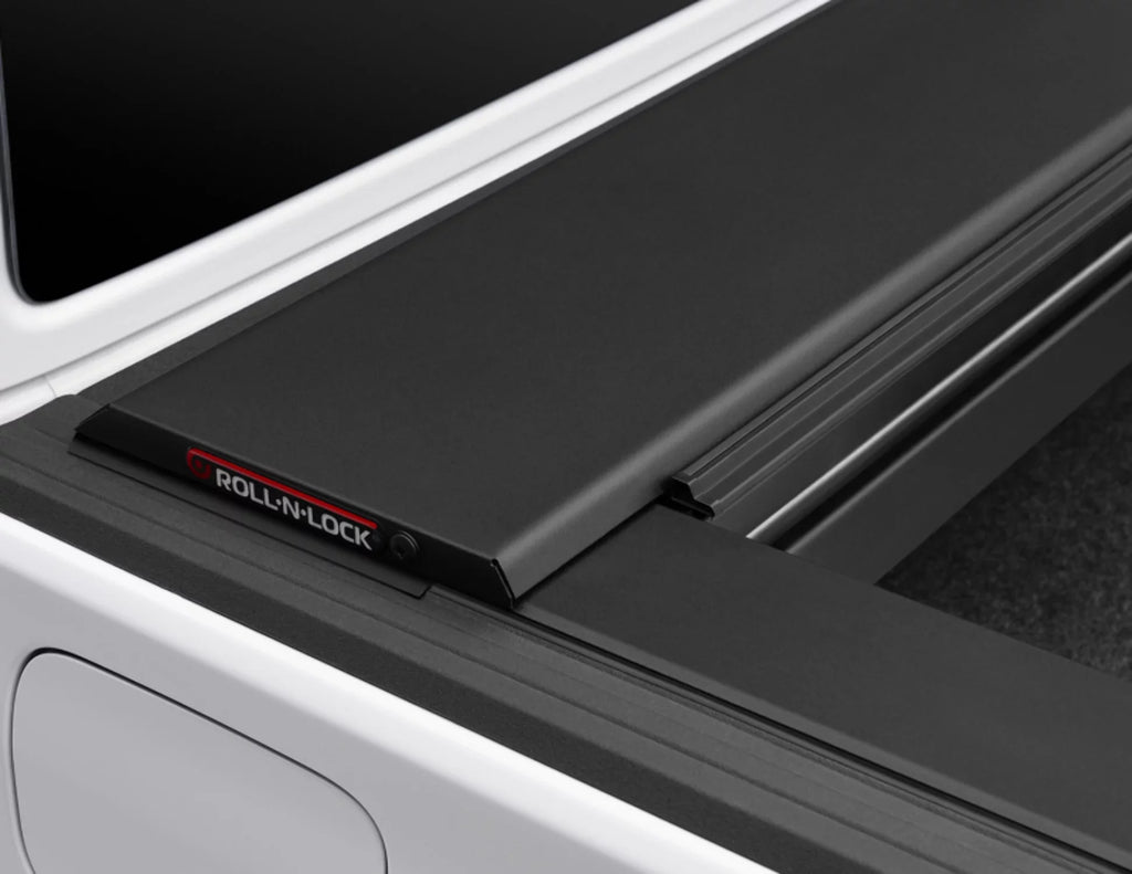 Roll-N-Lock by RealTruck M-Series Retractable Truck Bed Tonneau Wrap | LG496M | Suitable with Select 2020-2023 Jeep Gladiator w/o Trail Rail System 5' Bed (60")