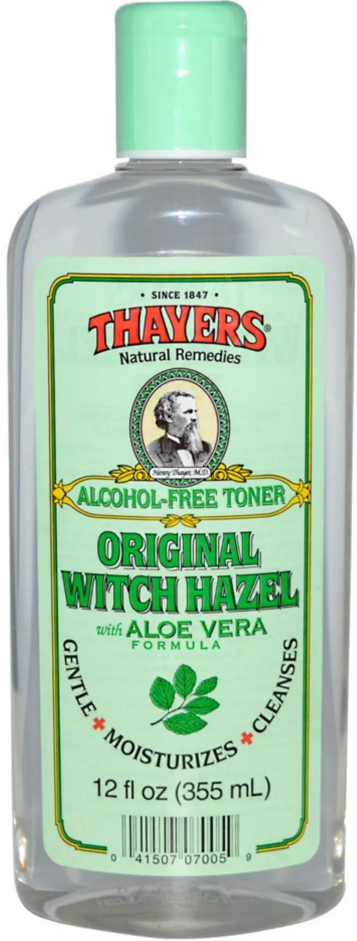 4 Pack - Thayers Witch Hazel Aloe Vera Toner, Original, 12 fl oz