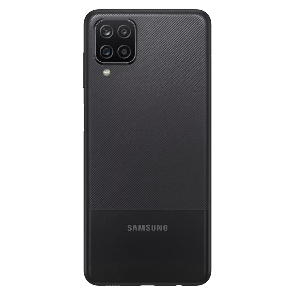 Walmart Family Mobile Samsung Galaxy A12, 32GB, Black- Prepaid Smartphone [Locked to Walmart Family Mobile]