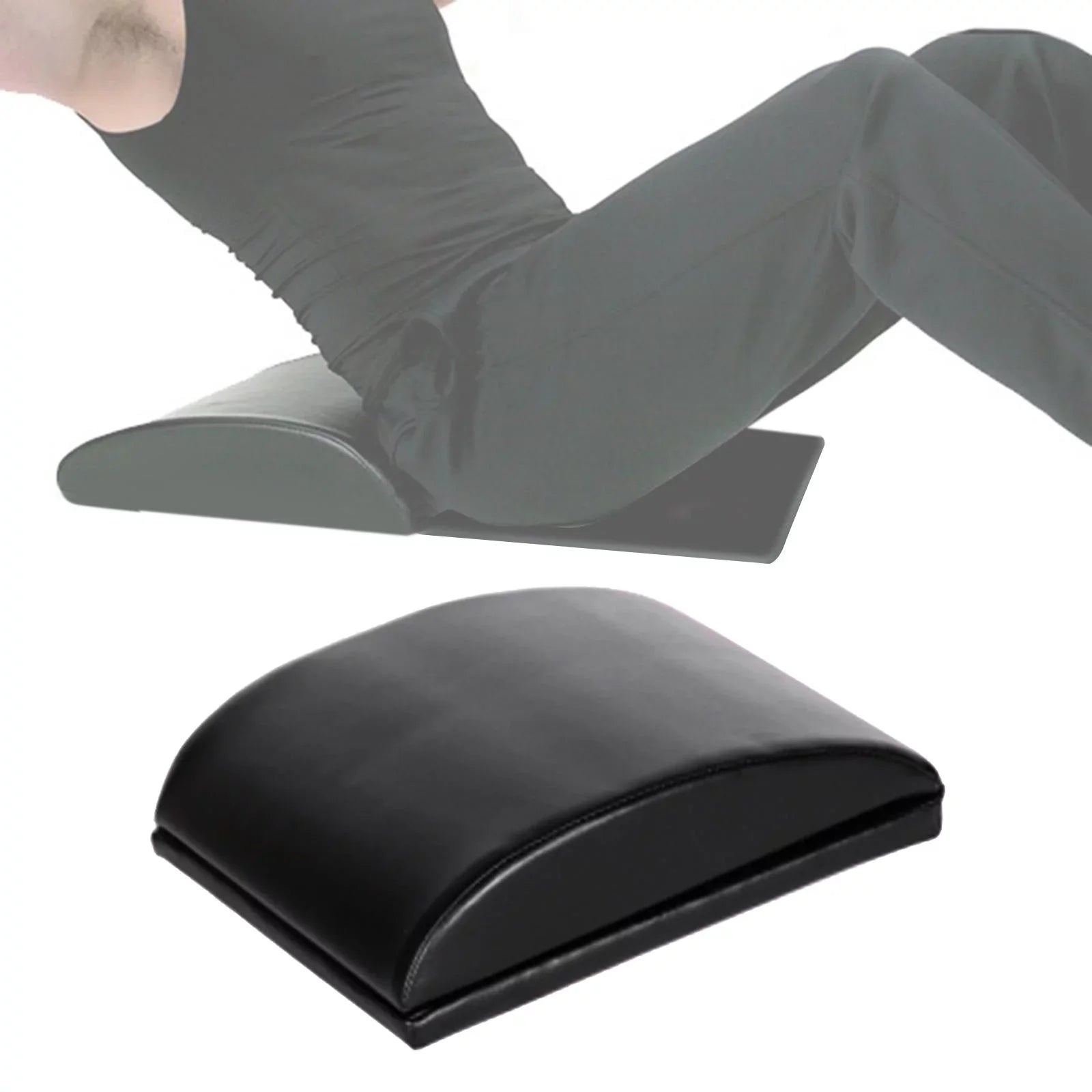 Foldable Ab Exercise Mat Abdominal Trainer Pad Back Support Situp Tailbone Sit up Cushion for Gym Training