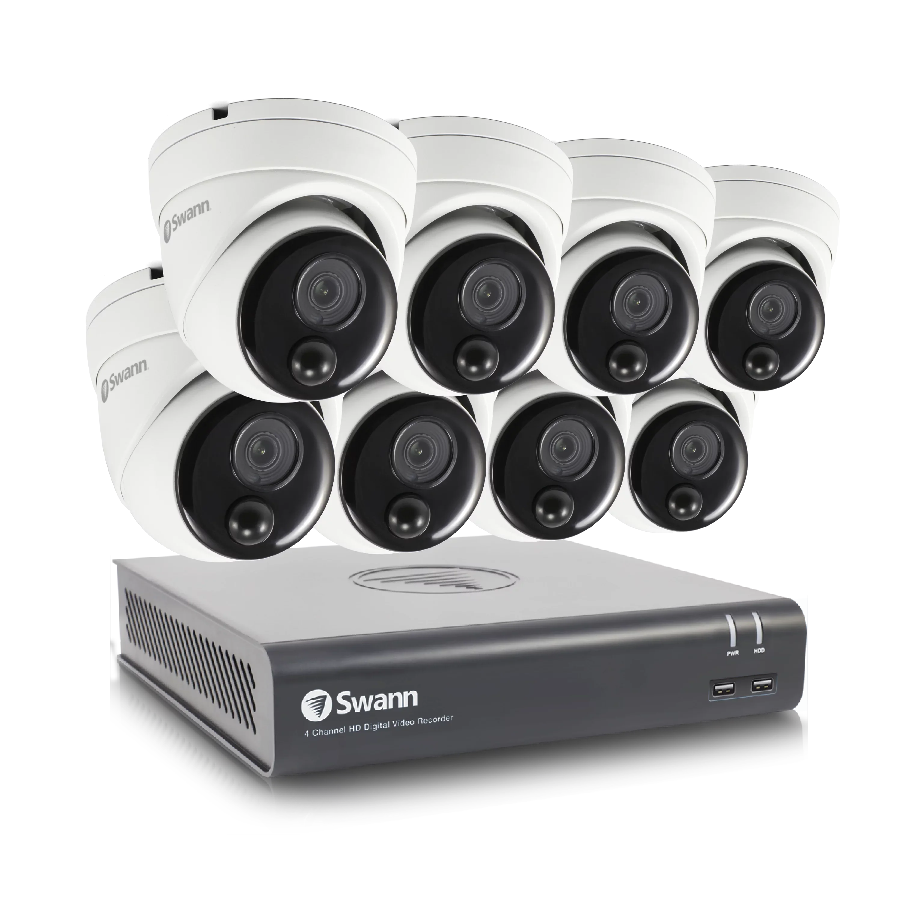 Swann 8 Camera 8 Channel 1080p Full HD DVR Security System - SWDVK-84580V8D