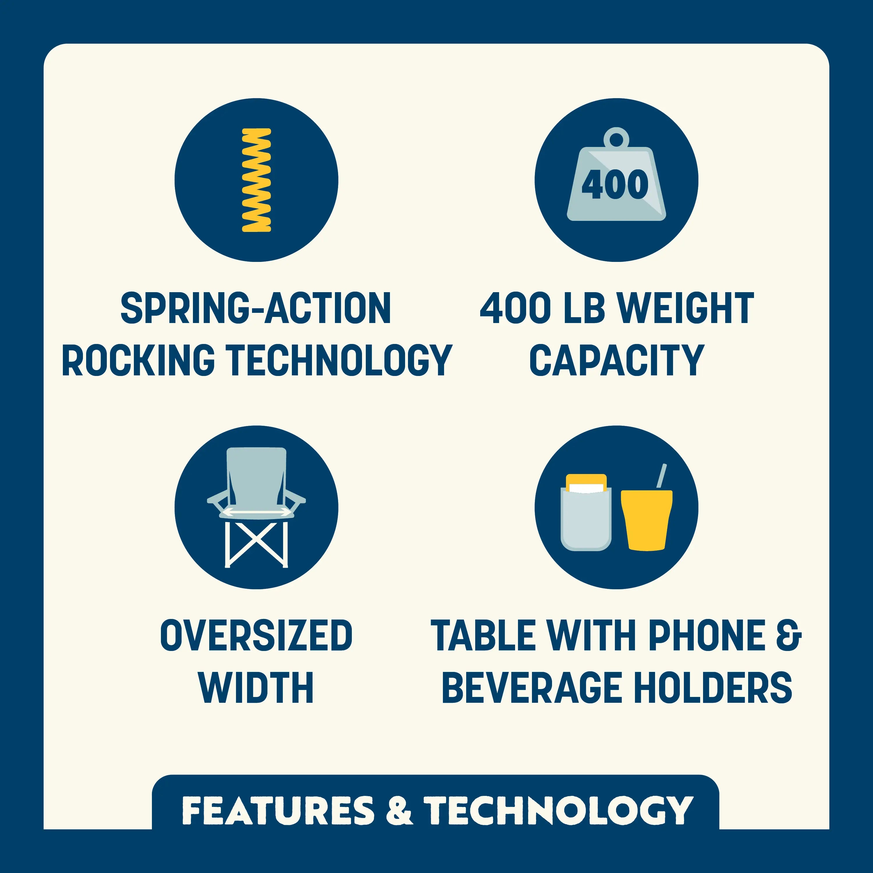 Freestyle Rocker XL™ with Side Table | Reserve HK62