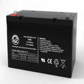 Dalton Tacahe Mid-Wheel Drive PC1451M 12V 55Ah Mobility Scooter Battery - This Is an AJC Brand Replacement