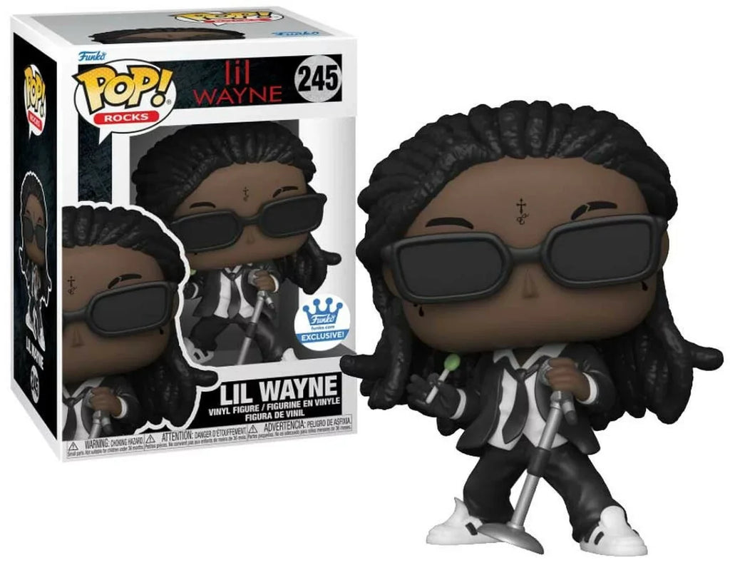 Funko POP! Rocks Lil Wayne #245 [Lollipop] Funko Shop Exclusive
