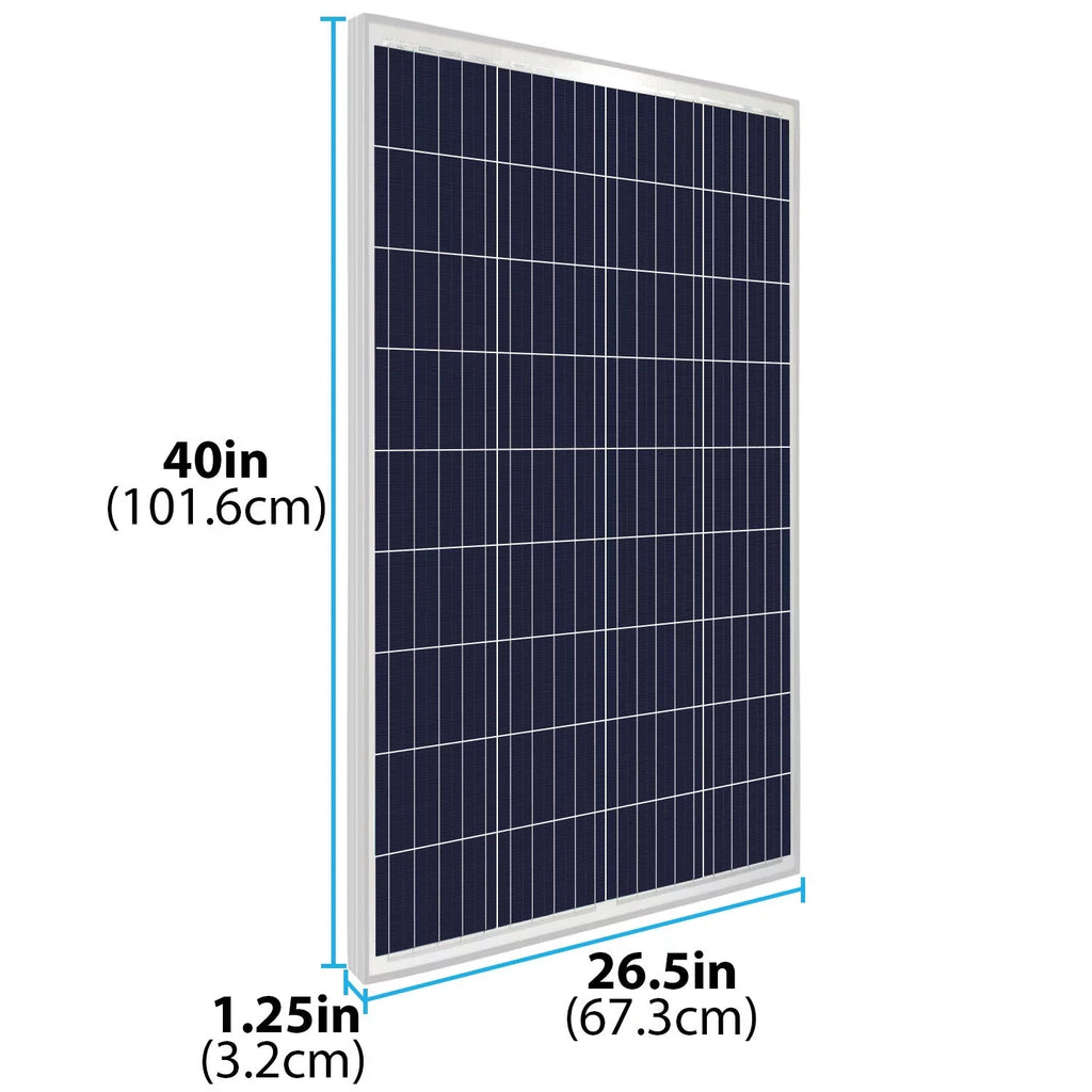 100Watt Solar Panel 12V Poly Battery Charger for Solartech Power SPM100P-TS-N