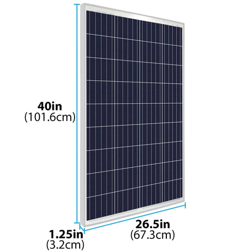 100Watt Solar Panel 12V Poly Battery Charger for Solartech Power SPM100P-TS-N