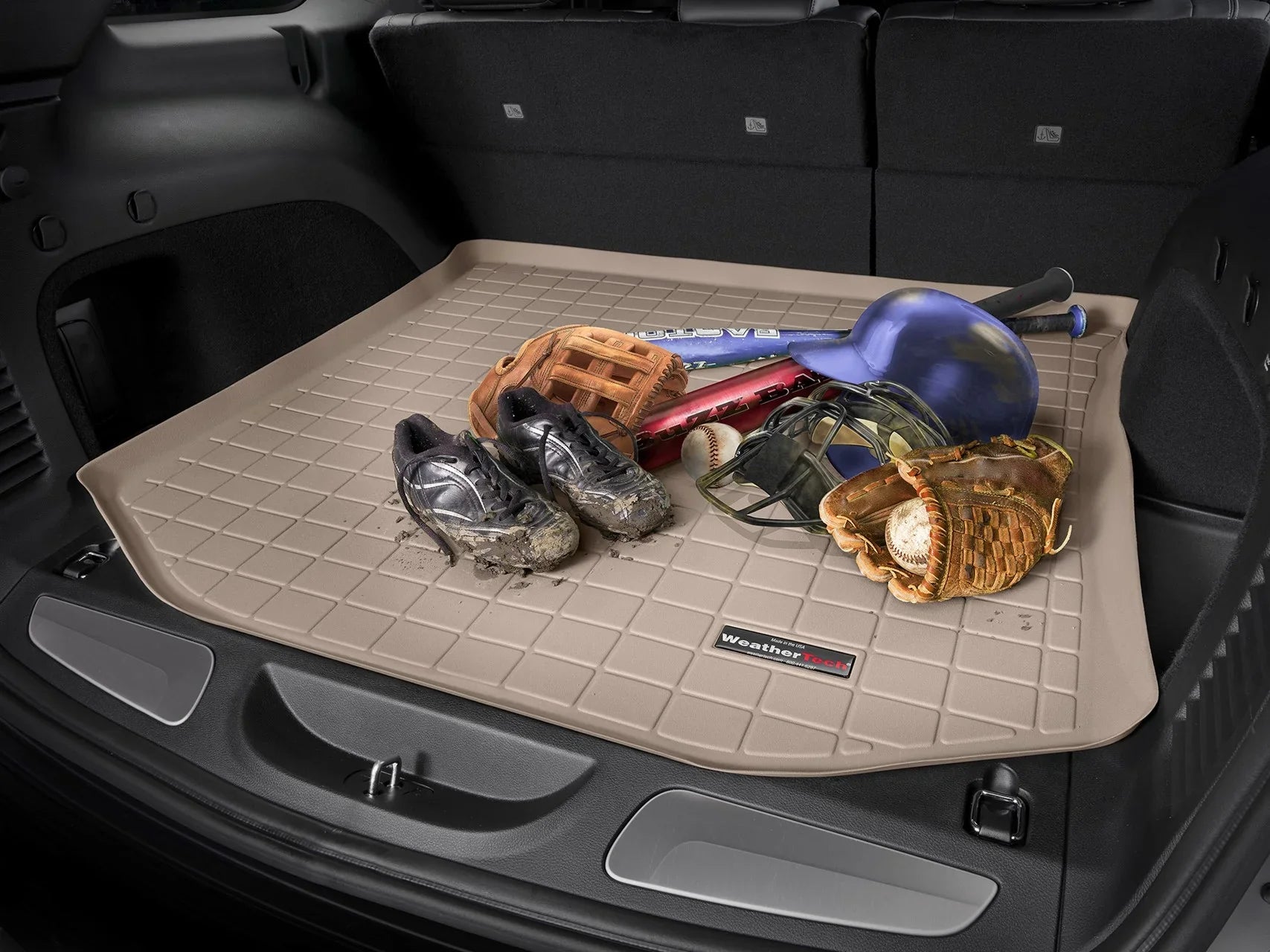 Condition Cargo Trunk Liner Matching with 2019-2023 Jeep Cherokee - Behind 2nd Row Seating, Grey