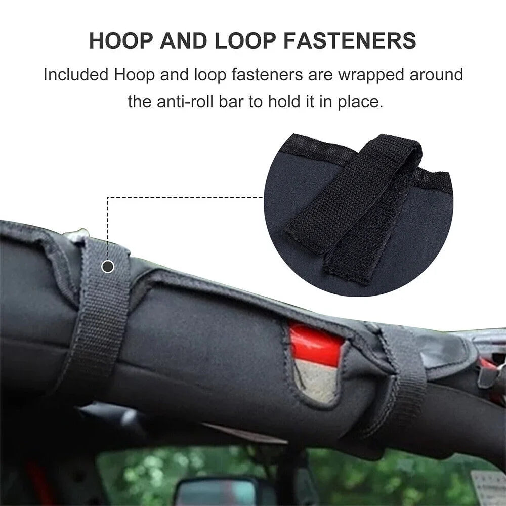 Jahyshow Easy Installation Leather Top Sunshade Protection for Jeep Wrangler JK JKU 07-18 - Enjoy Shade on the Go