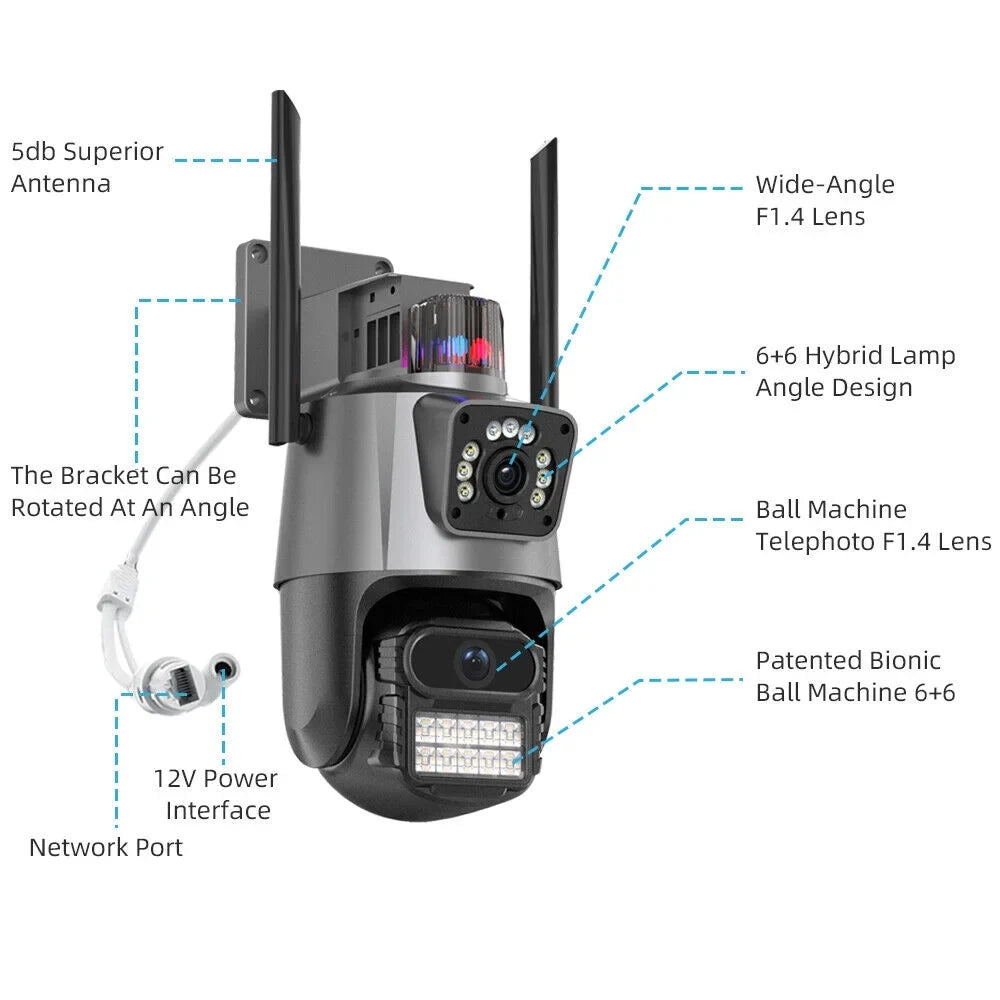 Jahyshow IP66 Outdoor Waterproof - Long-lasting and Reliable for All Your Security Needs