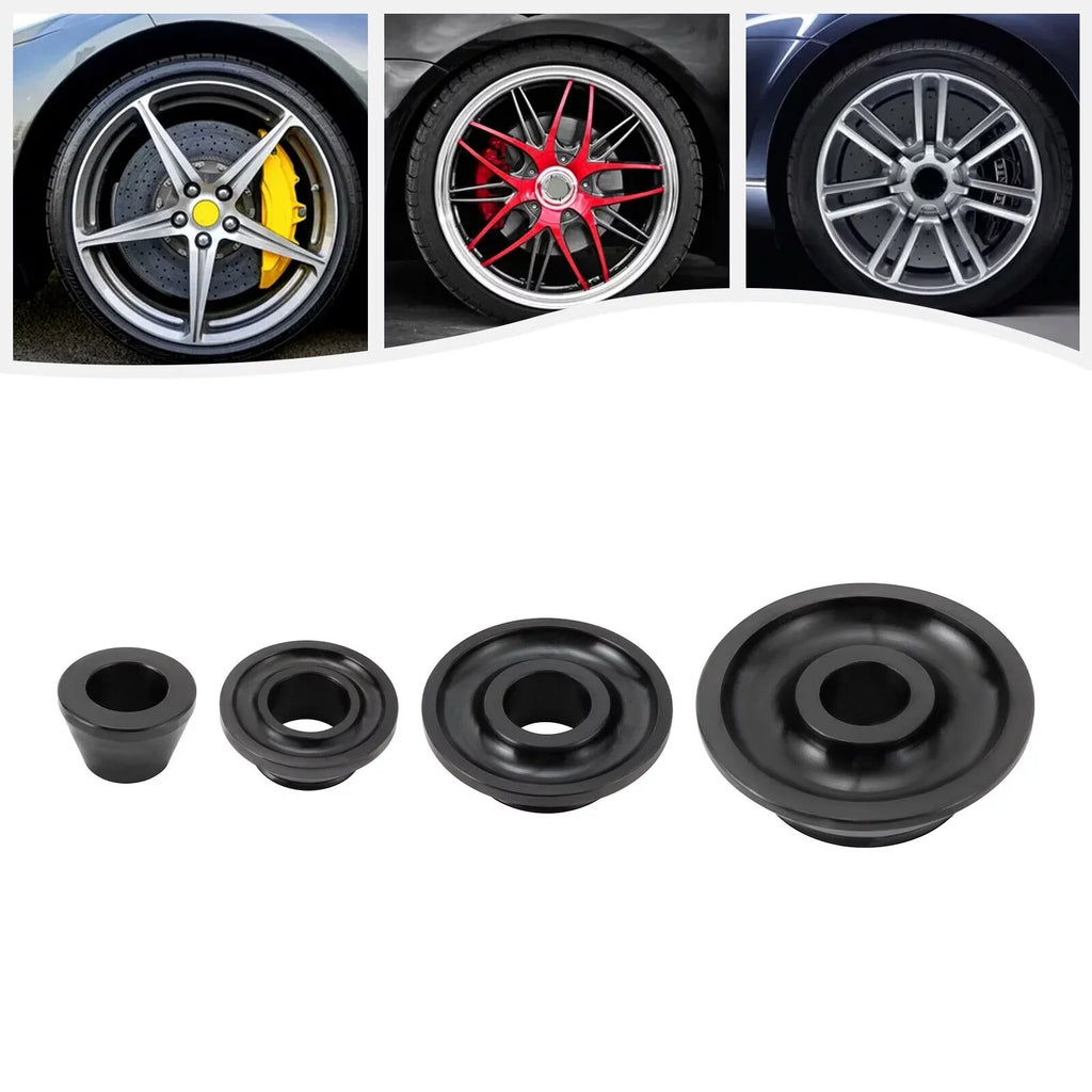 4 Sizes Tire Balancer Cones Kit 36mm Wheel Balancer Adapter Cones 45-gauge Steel