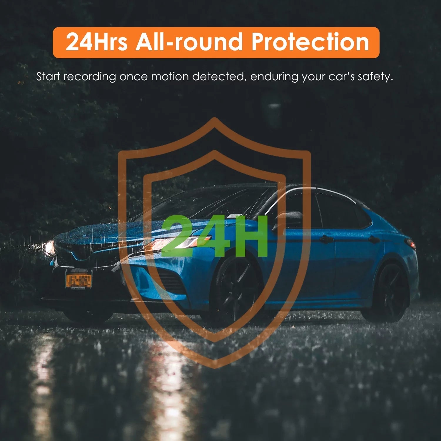 iMounTEK Car DVR 4K HD Dash Cam Dual Lens Recorder 170° Angle Camera with Night Vision, G-Sensor, Parking Monitor
