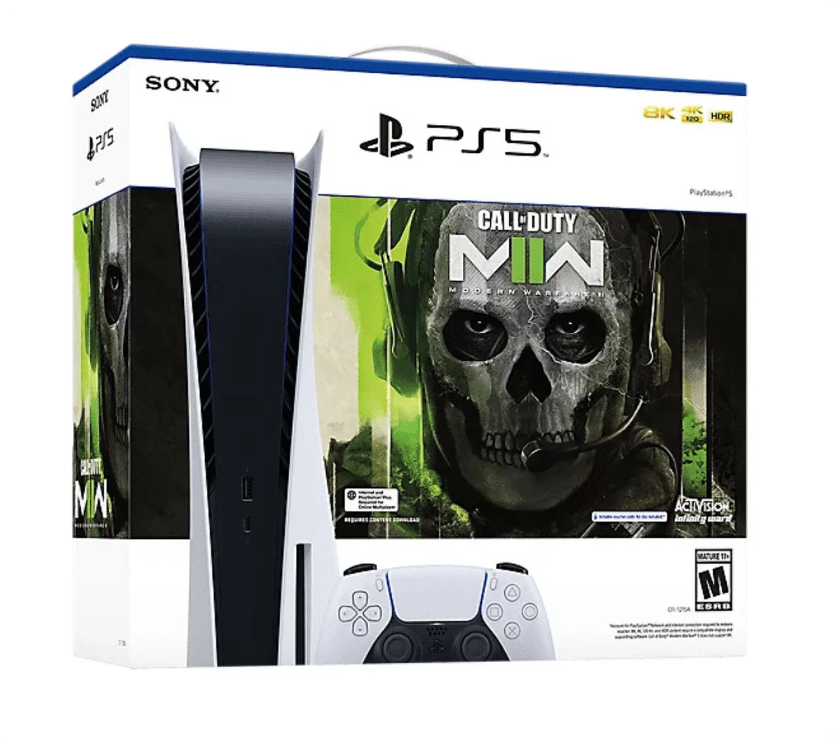 PlayStation 5 Disc Console - Call of Duty Modern Warfare II Bundle