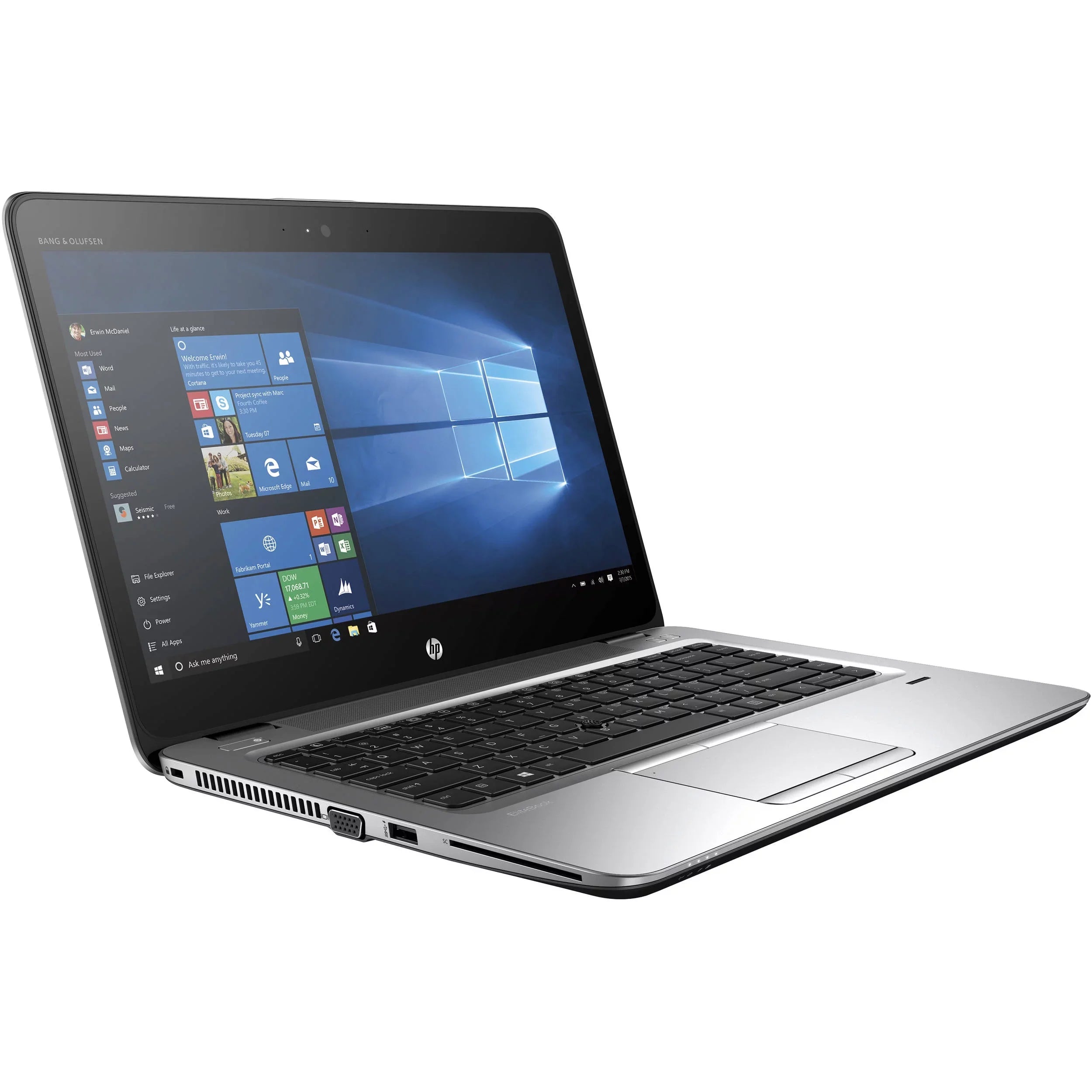 Restored HP Elitebook 840 G3 14" Laptop i5 2.30 GHz 8 GB 180 GB SSD W10 Pro (Refurbished)