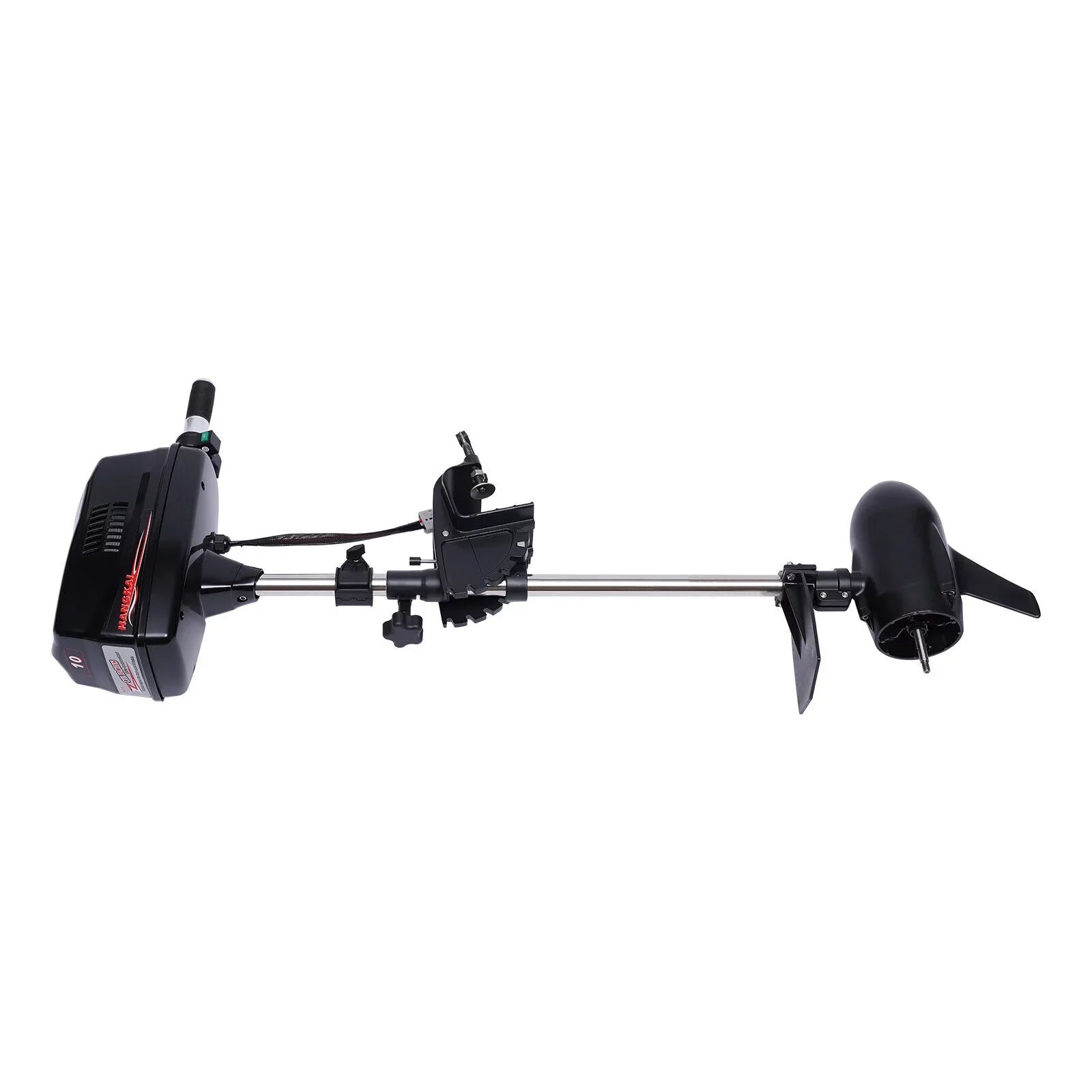 Miumaeov 10HP Electric Outboard Engine 60V 2200W Brushless Trolling Motor Jet Pump Propeller Fishing Watercraft Engine for Small Water Vehicles Inflatable Vessel Canoes Aluminum Fishing Vessel