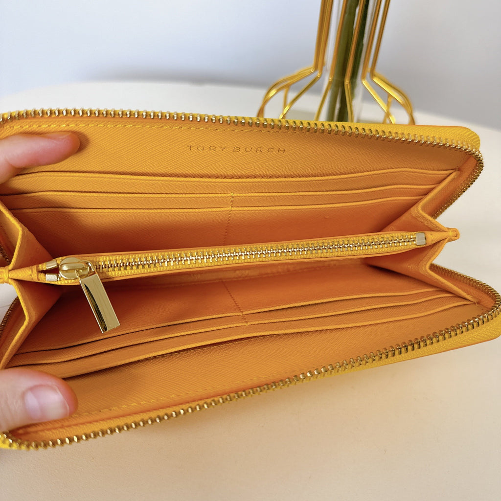 Tory Burch 52901 Emerson Zip Continental Wallet IN CASSIA