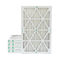 12x24x2 MERV 10 Pleated HVAC Air Filters by Glasfloss. ( Quantity 5 ) Exact Size: 11-3/8 x 23-3/8 x 1-3/4