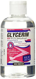 2 Pack - Humco Glycerin Skin Protectant USP 99.5% 6oz Each