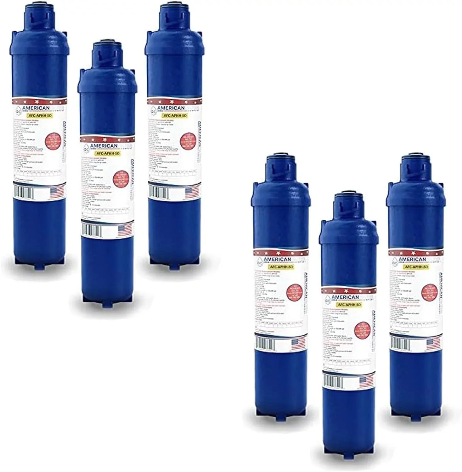 AFC Brand Model # AFC-APWH-SD, Matching With (R) Aquapure(R) AP902 56210-01 56211-01 AP910R Water Filter Made In The U.S.A 6PK