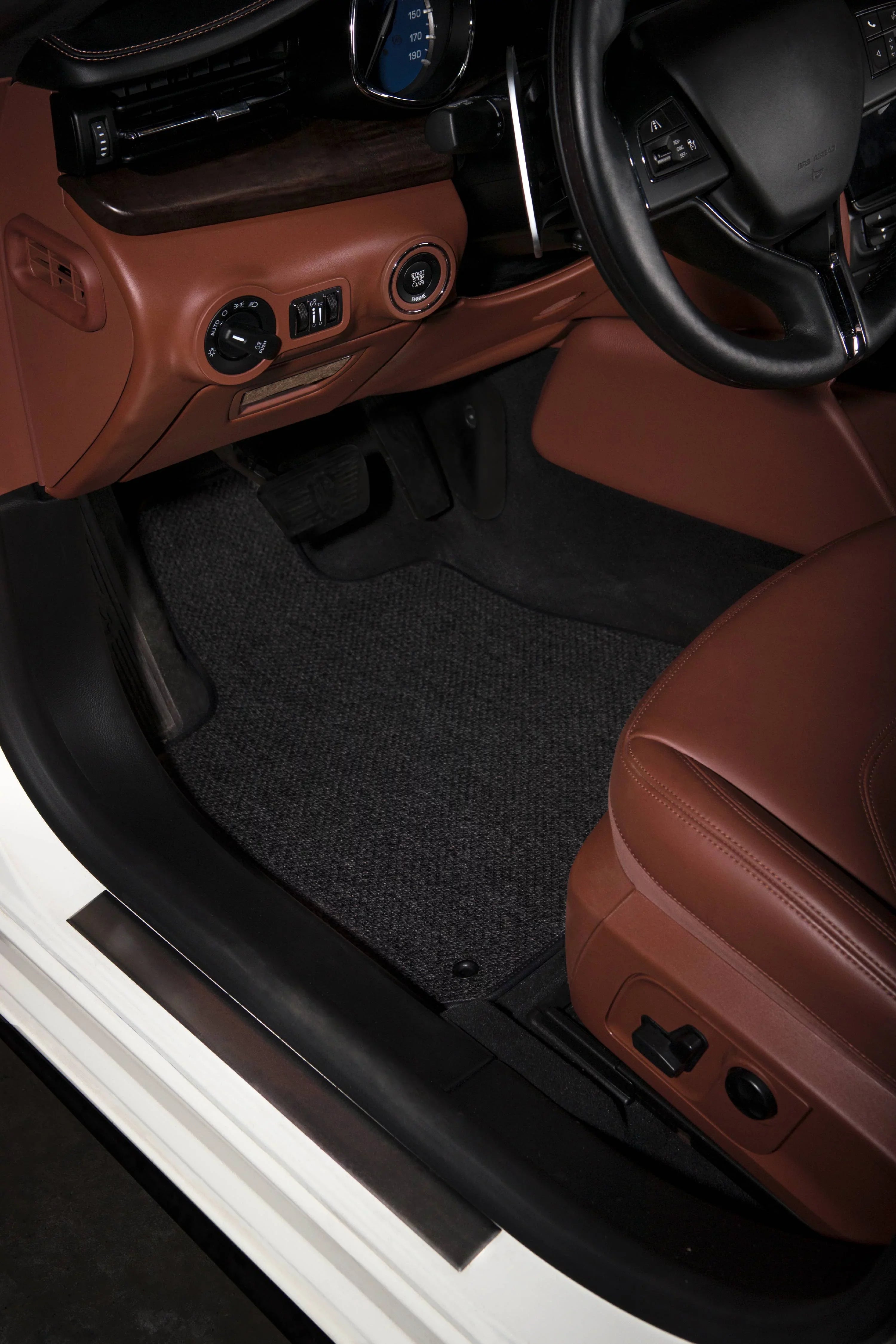 GGBAILEY Ford Escape Charcoal Condition Textile™ Car Mats, Custom Fit for 2013, 2014, 2015, 2016, 2017, 2018, 2019 - Medium Cargo Mat