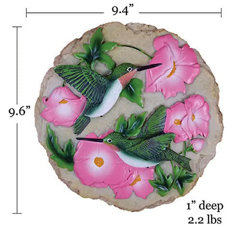 SPOONTIQUES 13094 HUMMINGBIRD STEPPING STONE