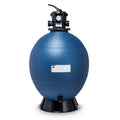 Northlight 18-Inch Top Mount Swimming Pool Sand Filter with 6-Way Valve