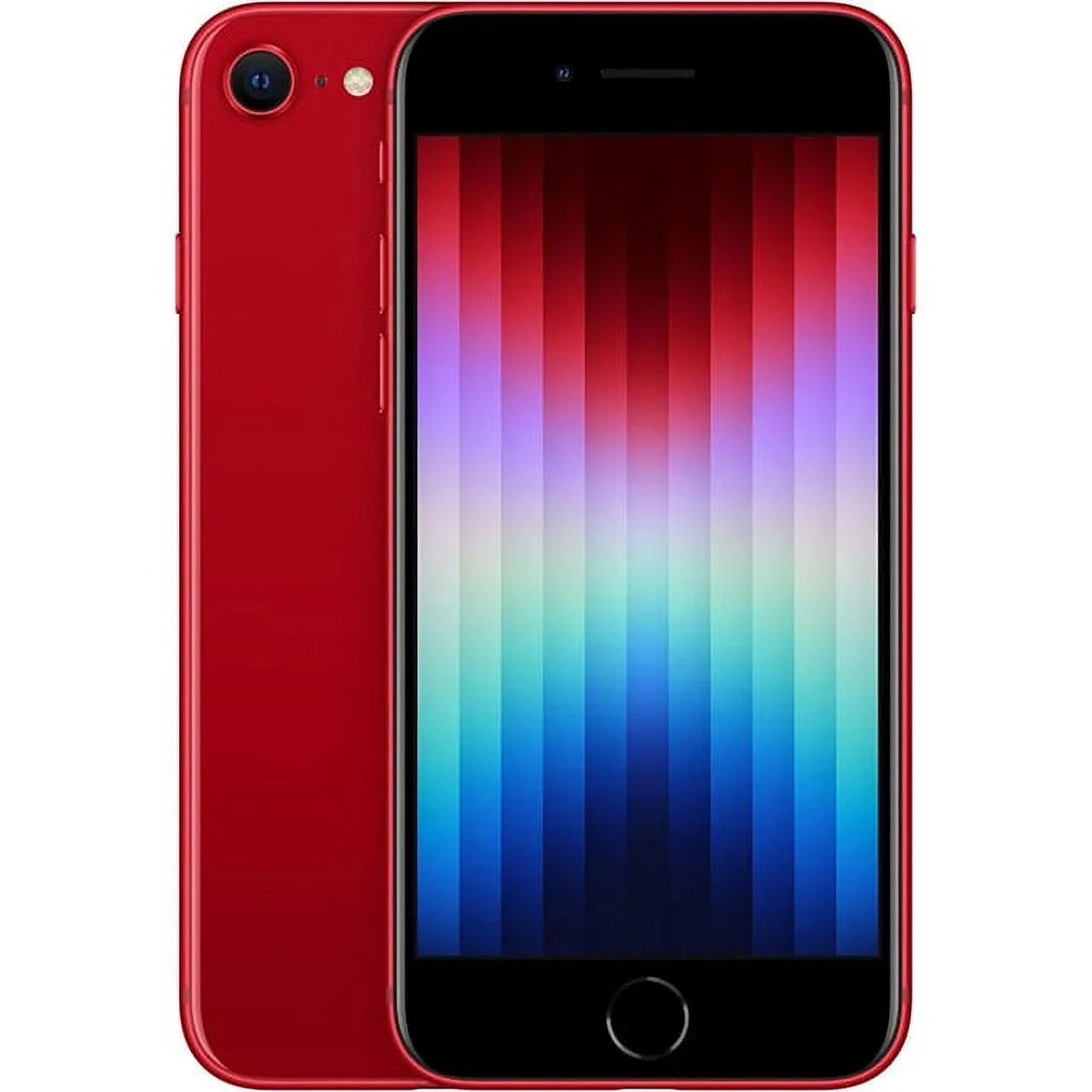 Open Box Apple iPhone SE (3rd Gen) A2595 (Spectrum Mobile Only) 64GB Red