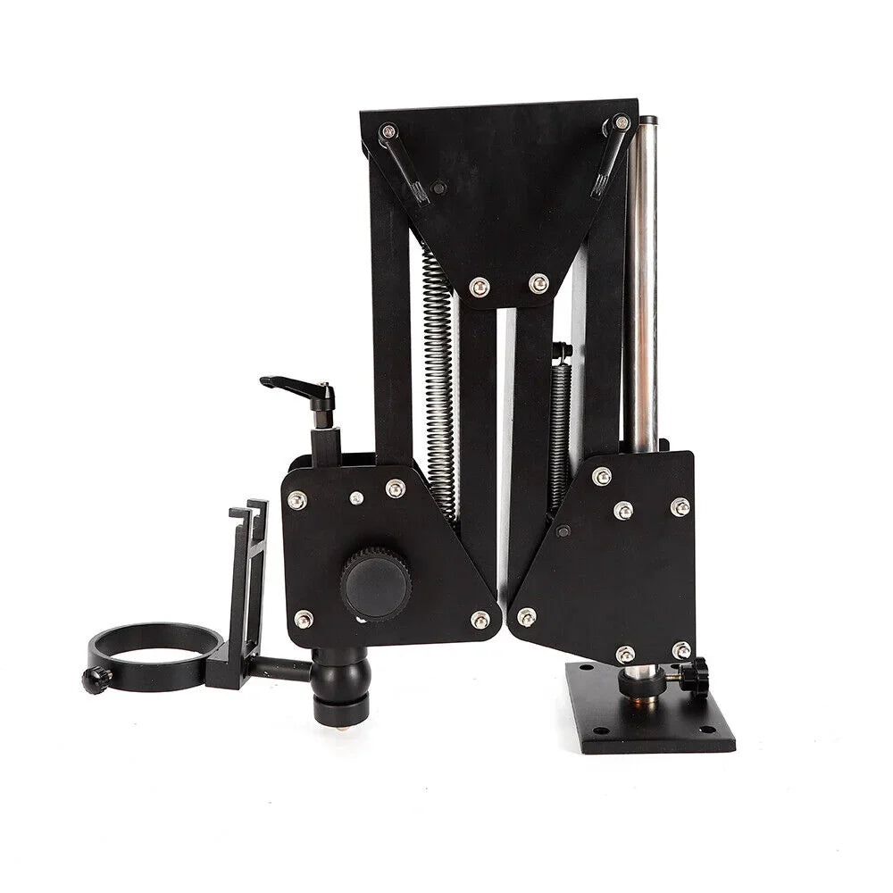 ZhdnBhnos Multi-Directional Microscope Micro Inlaid Mirror Stand with Spring Bracket Gem Diamond Setting Machine Jewelry Making Tool