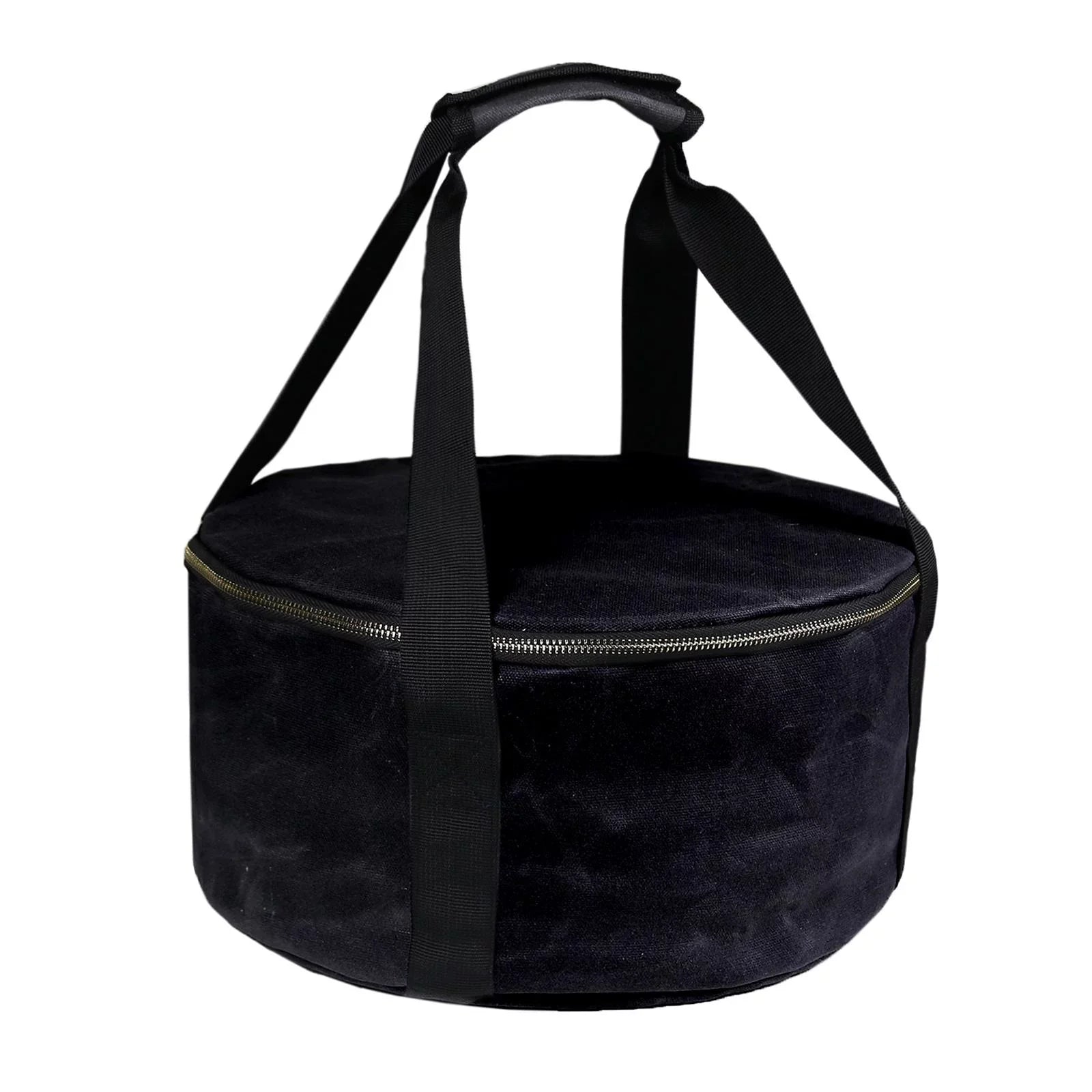Strong Storage Bag Dutch Oven Container Cookware 12" Multipurpose Handbag Carry Bag for BBQ Camping ,Outdoor Activities ,Fishing Accessories - Black