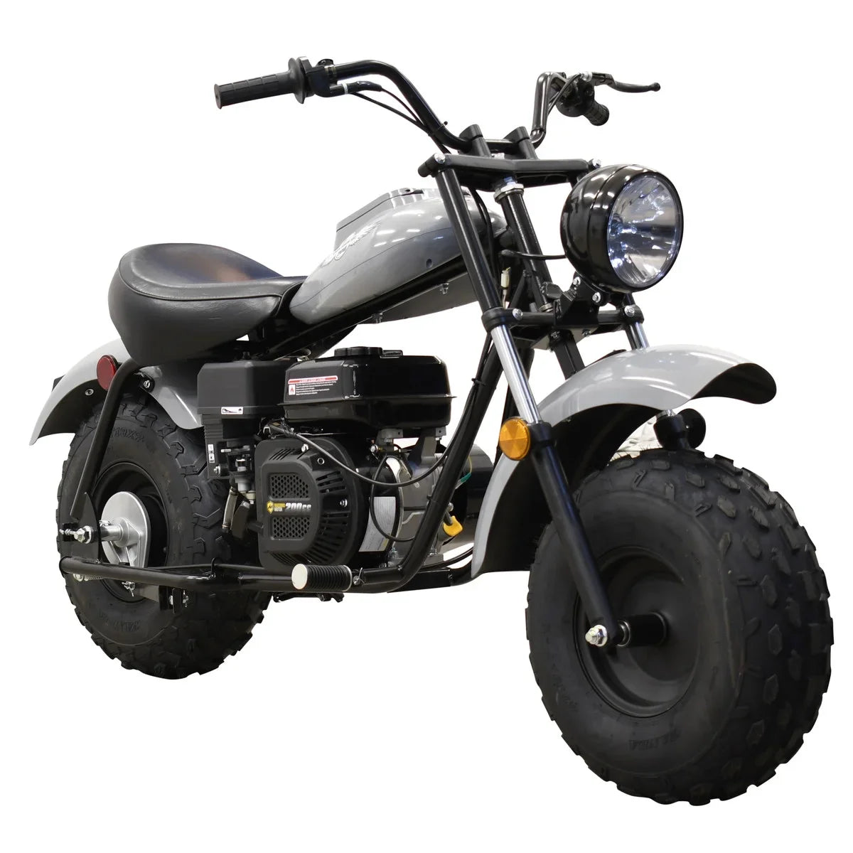 Massimo Motor Mini Bike MB200 6.5HP Gas Powered 200cc Motorcycle (Gray)